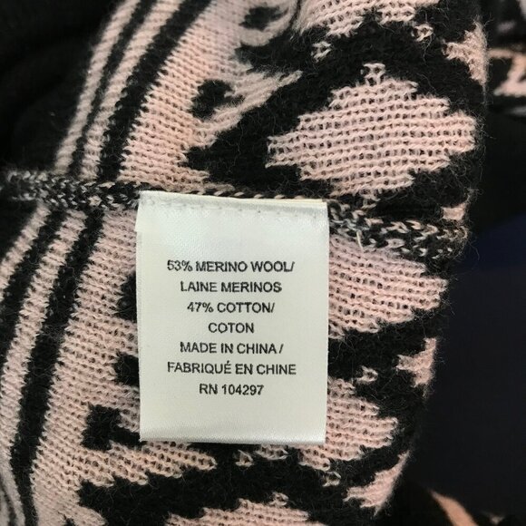 Milly Of New York Black And Pink Y2K Sweater Size M - Picture 9 of 9